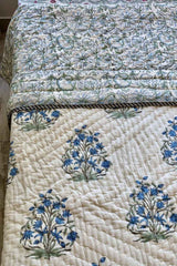 Mirna Block Print Summer Quilt