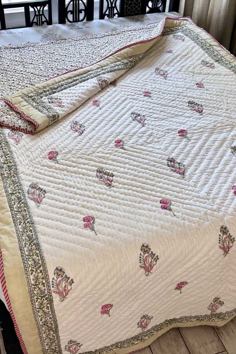Cabana Print Summer Quilt (Set of 2)
