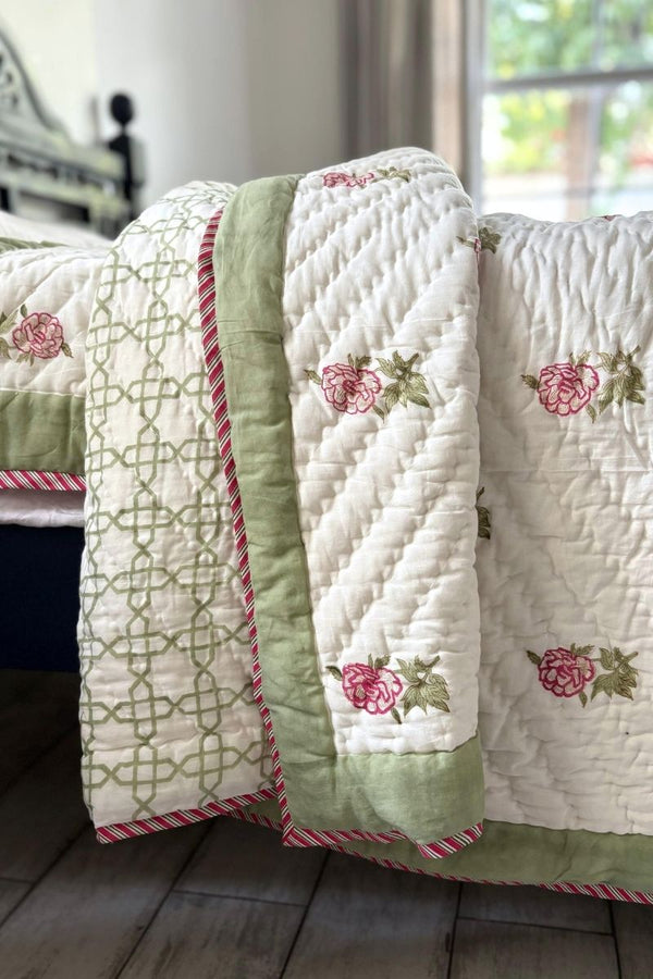 Lilyroz Print Summer Quilt (Set of 2)