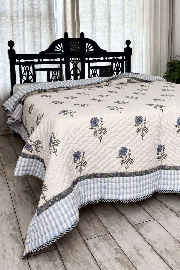 Mrigna Print Summer Quilt