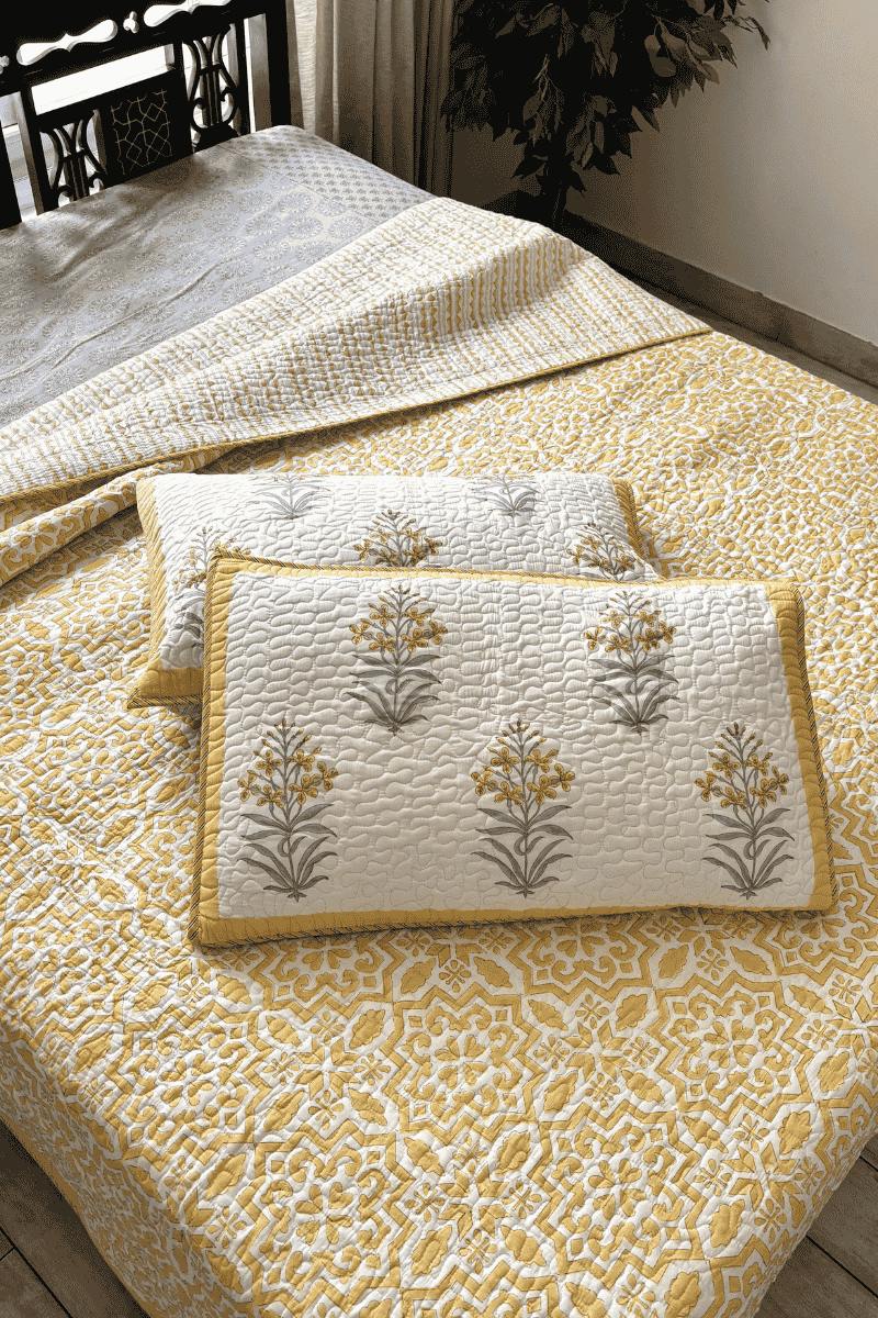 Lavasa Quilted Bedspread Set