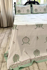 Maurya Print Bedsheet Set