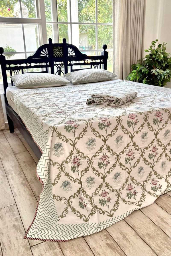 Feshvar Printed Dohar (Set of 2)