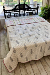 Sanaar Block Print Summer Quilt