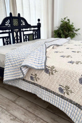 Mrigna Print Summer Quilt