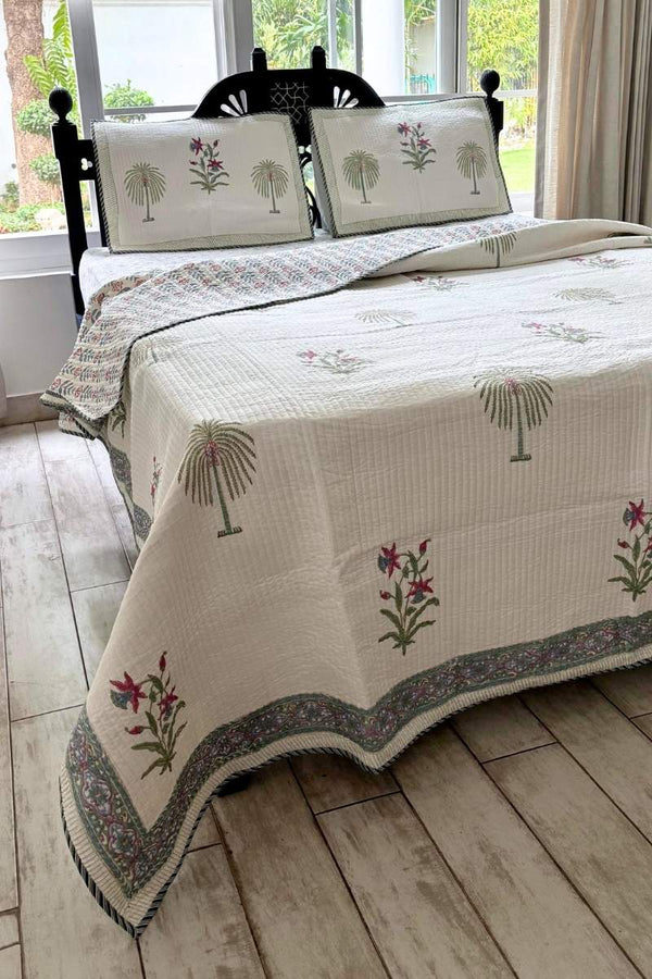 Palmera Quilted Bedspread Set
