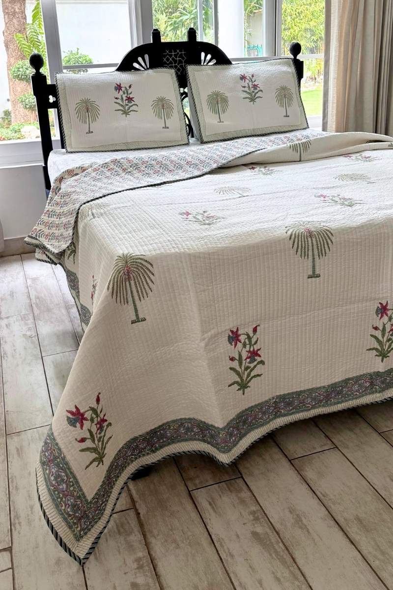 Palmera Quilted Bedspread Set
