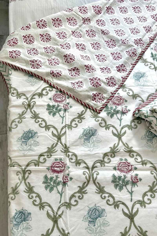 Feshvar Printed Dohar (Set of 2)