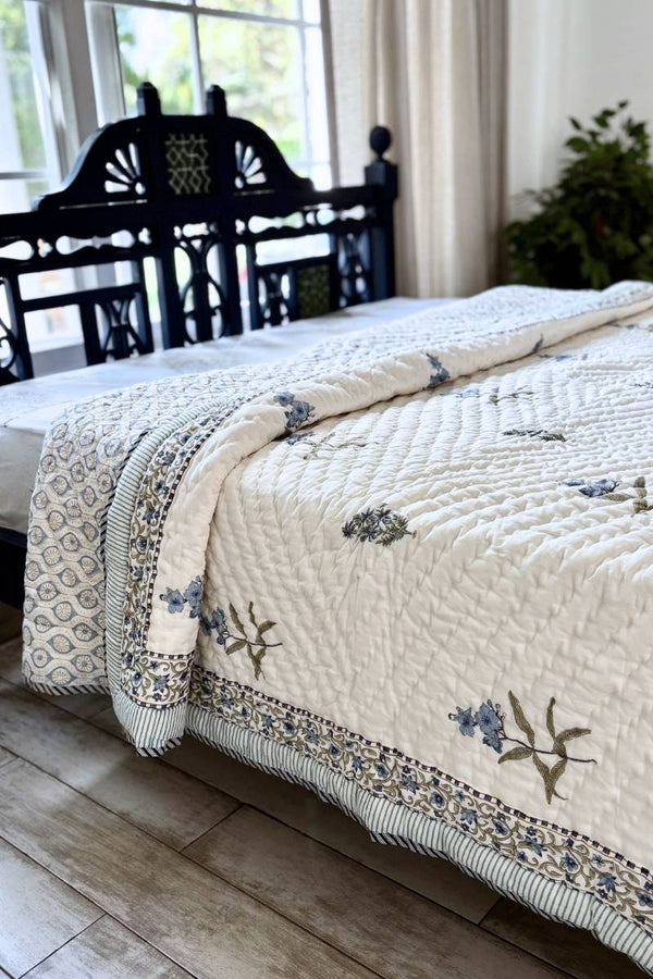 Kasina Print Summer Quilt