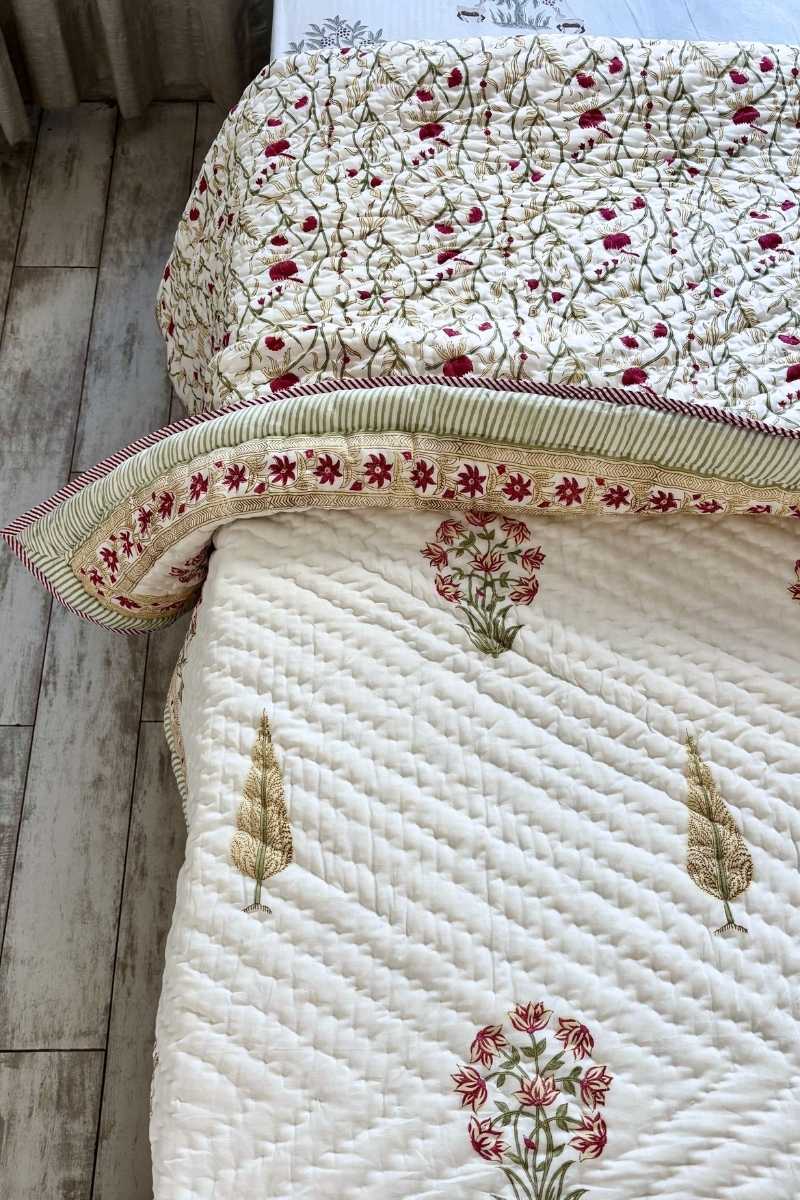 Rani Bagh Print Summer Quilt