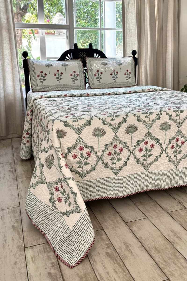 Mehraj Quilted Bedspread Set