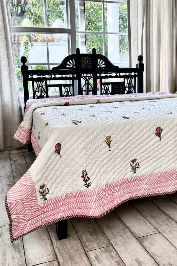 Parkosa Print Summer Quilt