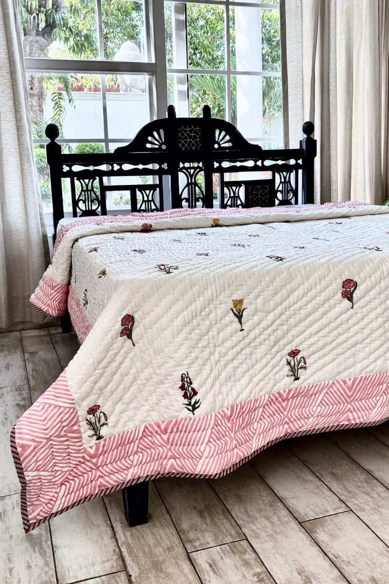 Parkosa Print Summer Quilt