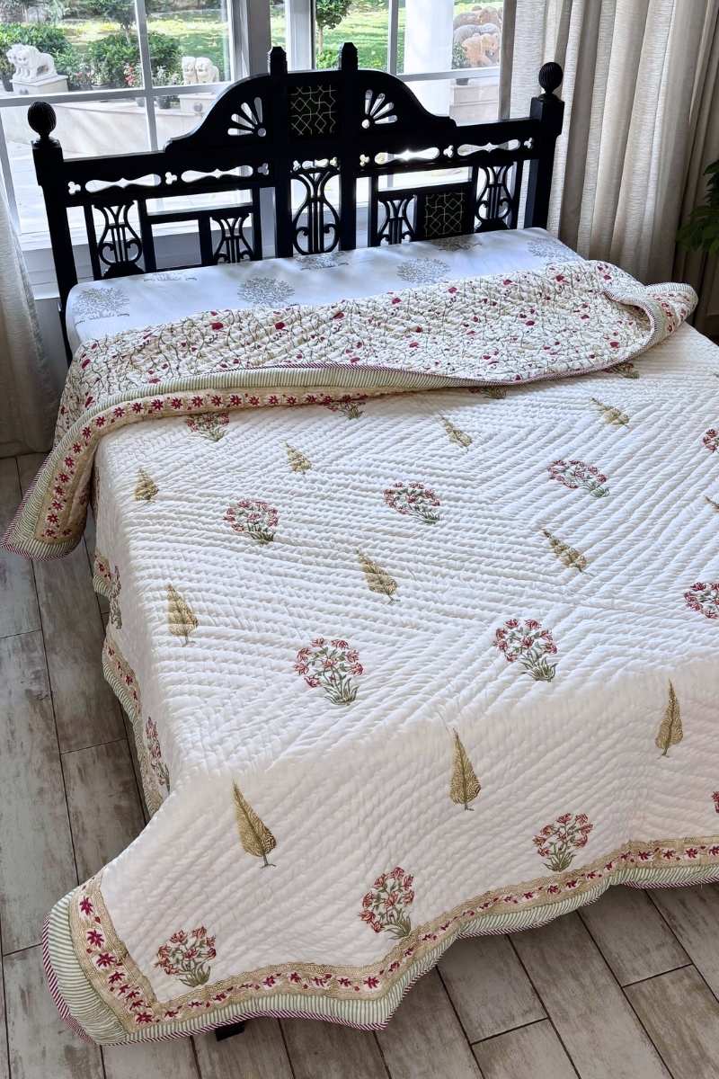 Rani Bagh Print Summer Quilt