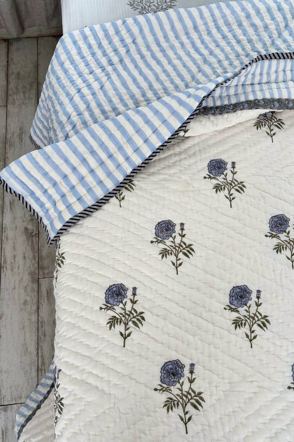 Mrigna Print Summer Quilt