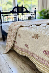 Camila Block Print Summer Quilt