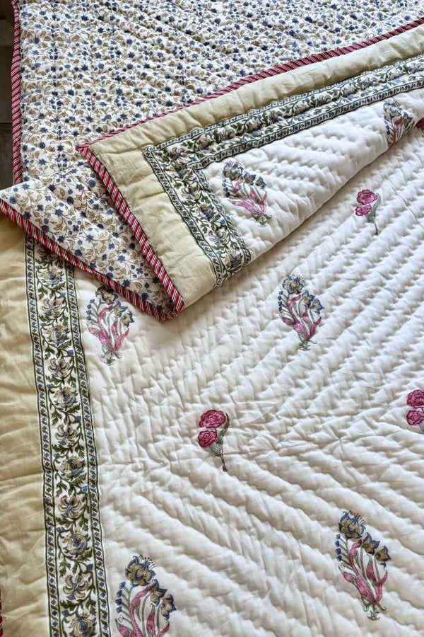 Cabana Print Summer Quilt (Set of 2)