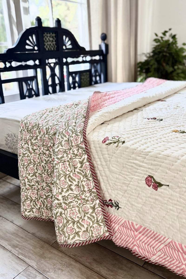 Parkosa Print Summer Quilt