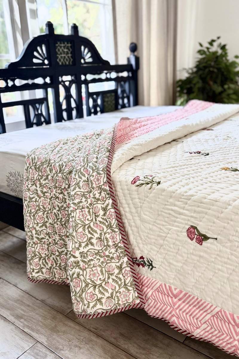 Parkosa Print Summer Quilt