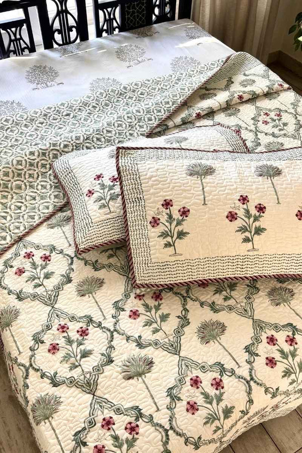 Mehraj Quilted Bedspread Set