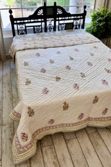 Camila Block Print Summer Quilt
