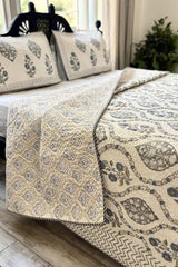 Jorbagh Quilted Bedspread Set