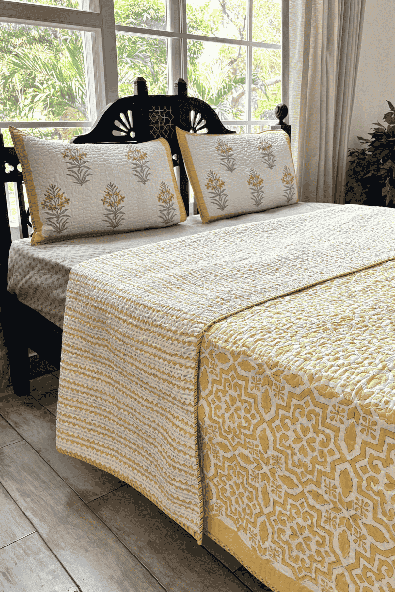 Lavasa Quilted Bedspread Set