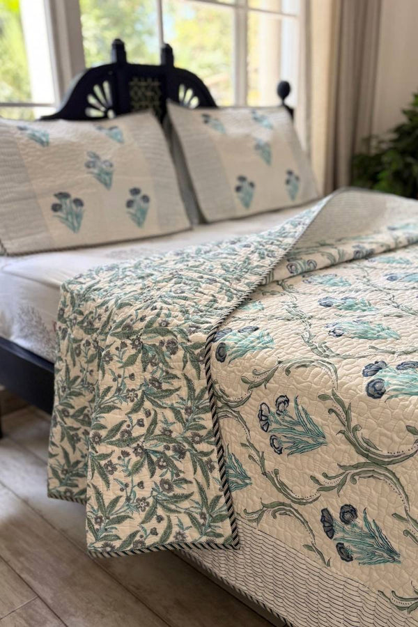 Vanya Neel Quilted Bedspread Set