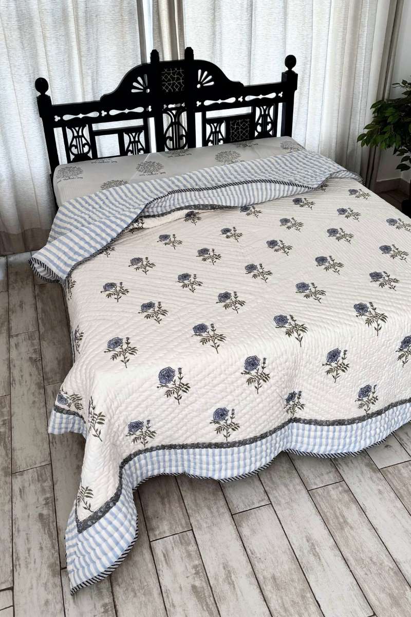 Mrigna Print Summer Quilt