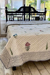 Navitas Block Print Summer Quilt
